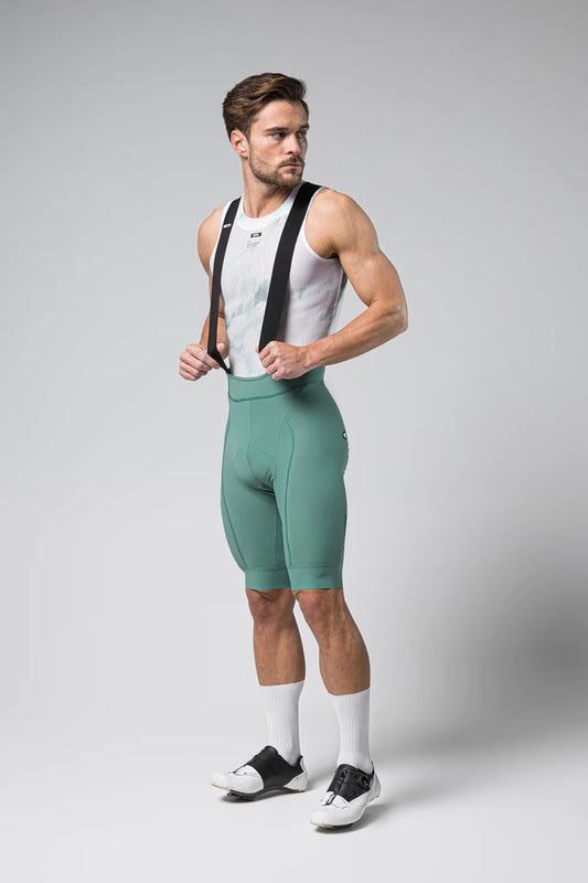 Bib Short Matt Hedge Green Hombre