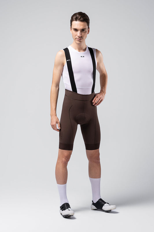 Bib Short Matt Hombre Cocoa