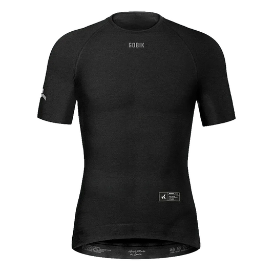 Camiseta Interior Hombre Manga Corta Winter Merino Coal