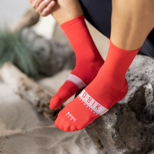 Calcetines Para Ciclismo Lightweight Unisex Savage Red