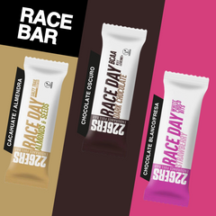 Race Day Bar Sabor Fresa con Choco Bits 40g