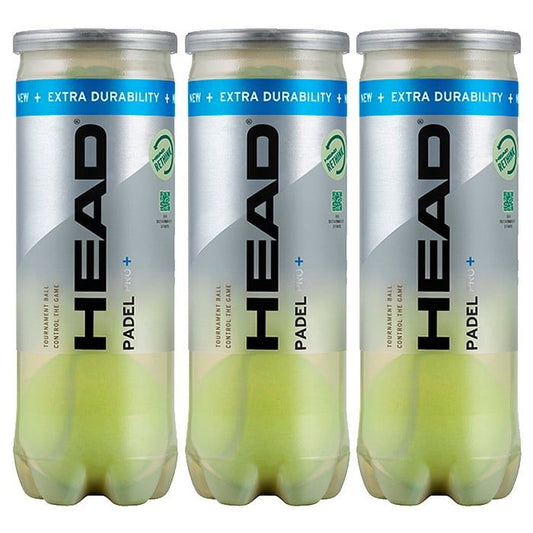 Bolas Head Padel Pro 3 Pack