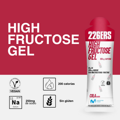 Gel High Fructuose 80g 1 Unidad Sabor Cafeina Cola