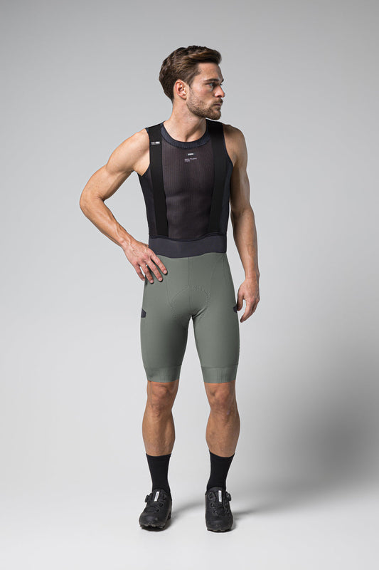 Bib Short Grit Evergreen Hombre