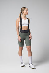 Bib Short Grit Evergreen Mujer