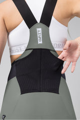 Bib Short Grit Evergreen Mujer