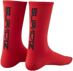 Calcetines para Ciclismo Supacaz Straight Up Red