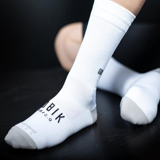 Calcetines para Ciclismo Lightweight Unisex White
